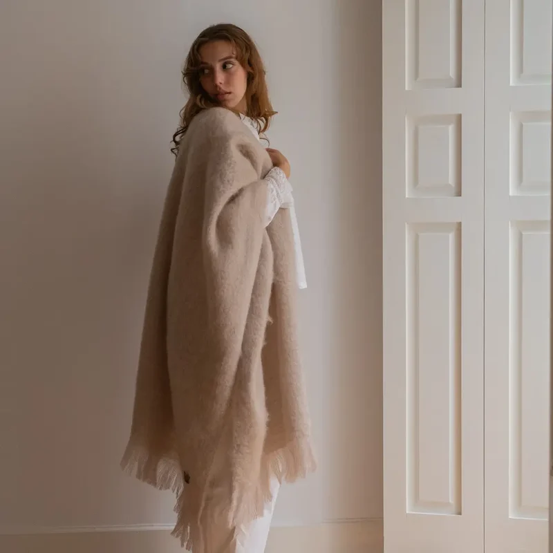 Echarpe Mohair Crudo