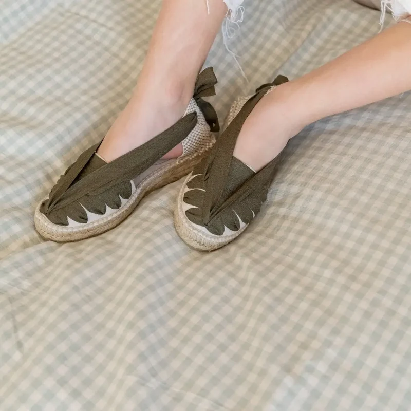 Espartos Planas Cintas Kaki
