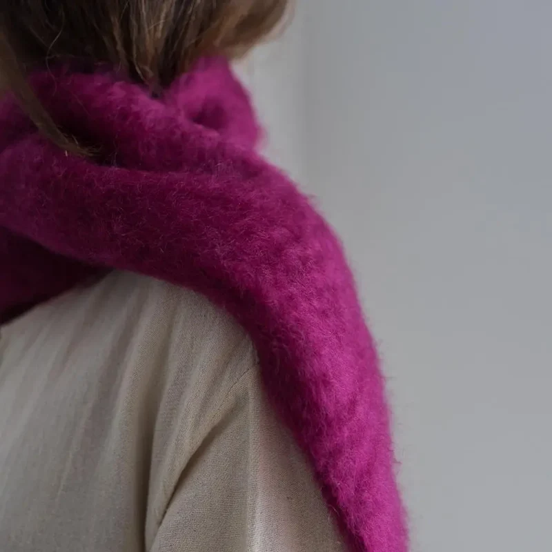 Bufanda Mohair Buganvilla