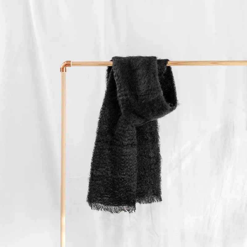 Foulard Mohair Negro