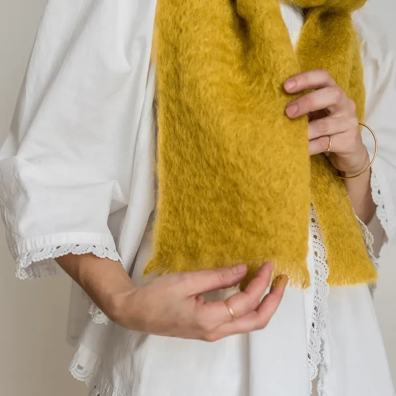 Foulard Mohair Amarillo