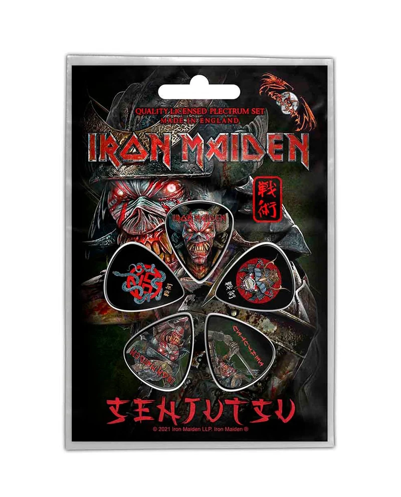 Iron Maiden - Pack de púas "Senjutsu"
