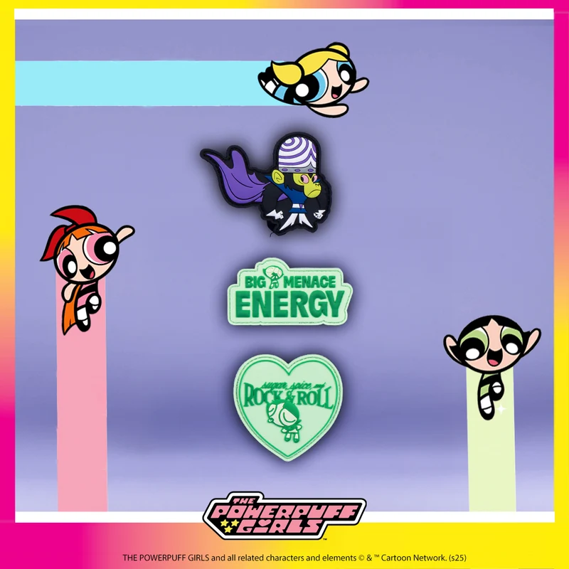 Powerpuff Girls Mojo Jojo Patch Bundle