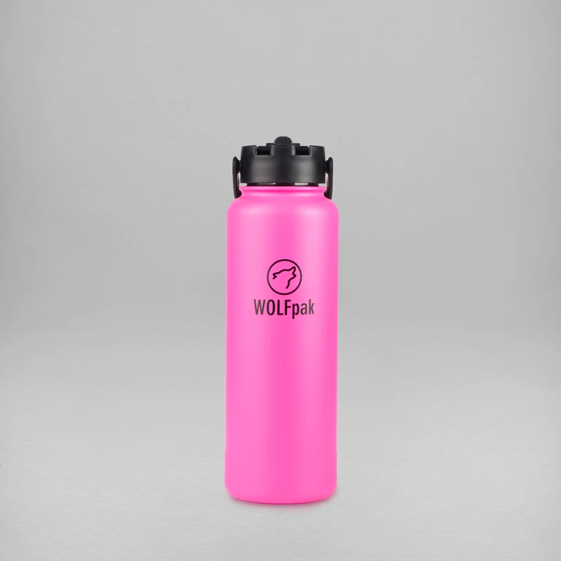 40oz Flask Neon Pink (NEW)