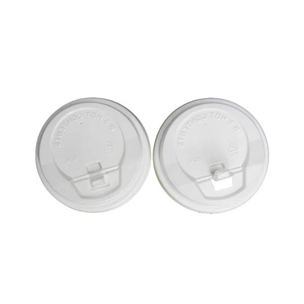 Tapa Reciclada Blanca 7,3cm (para vaso de 200ml)