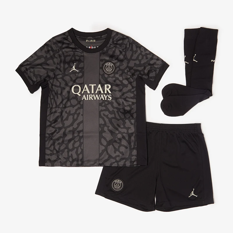 Tercera Equipación Jordan x Paris Saint-Germain Dri-Fit para niños pequeños