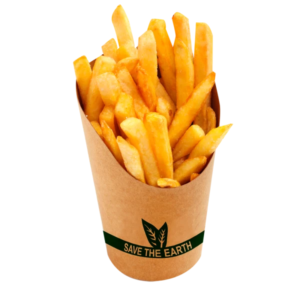 Envase redondo Kraft fritos/Wrap 360ml- 12 oz (1000 unid/caja) (exclusivo online)