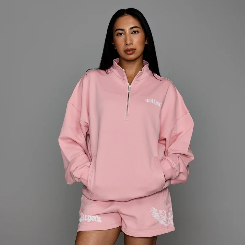 Deathwing Pink Half Zip