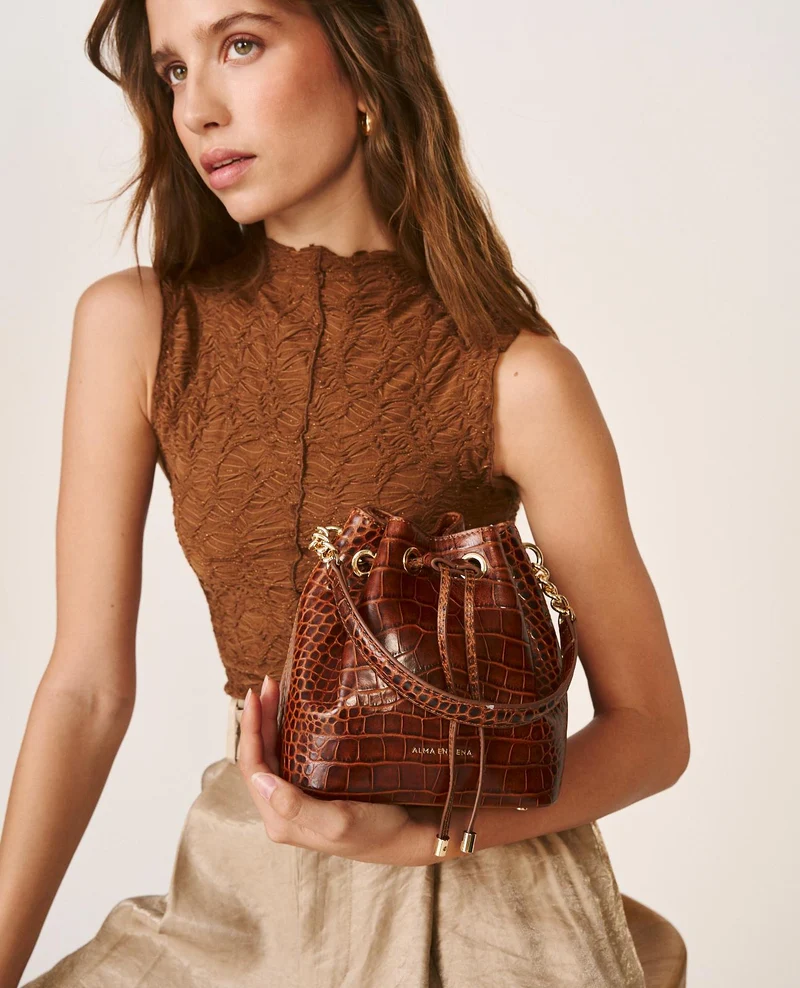 BOLSO BOMBONERA PIEL