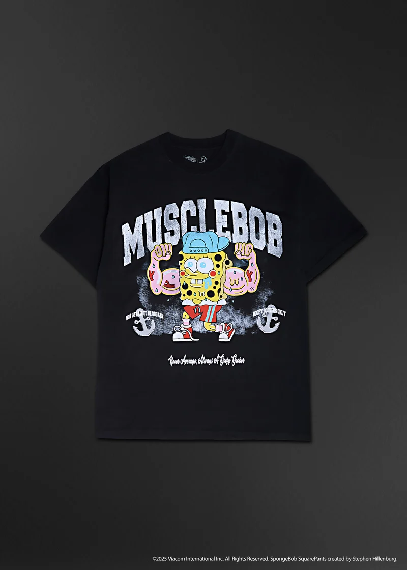SpongeBob MuscleBob Graphic T-Shirt Sale