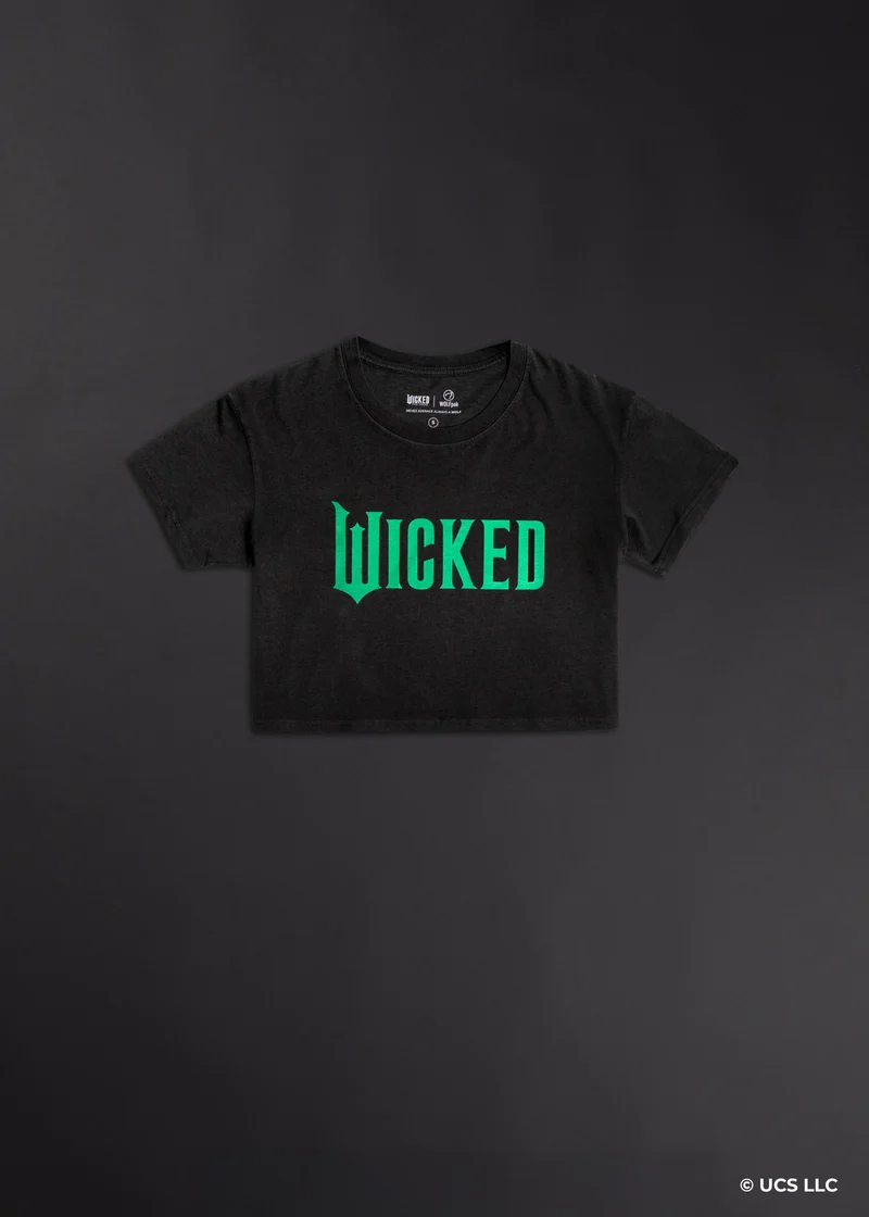 WICKED All Roads Cropped Graphic T-Shirt Sale