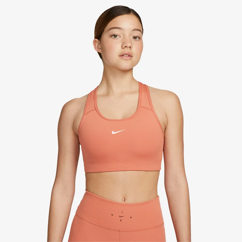 Sujetador deportivo Nike Dri-FIT Swoosh 1-Piece Pad para mujer