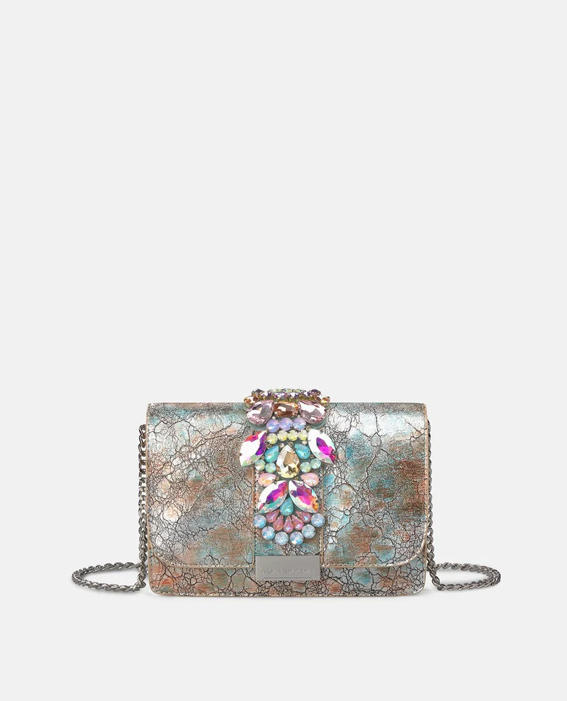 BOLSO TIPO CLUTCH PEDRERÍA