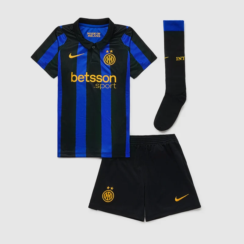 Nike Inter Milan 26/27 Little Kids Dri-FIT Stadium Home Kit