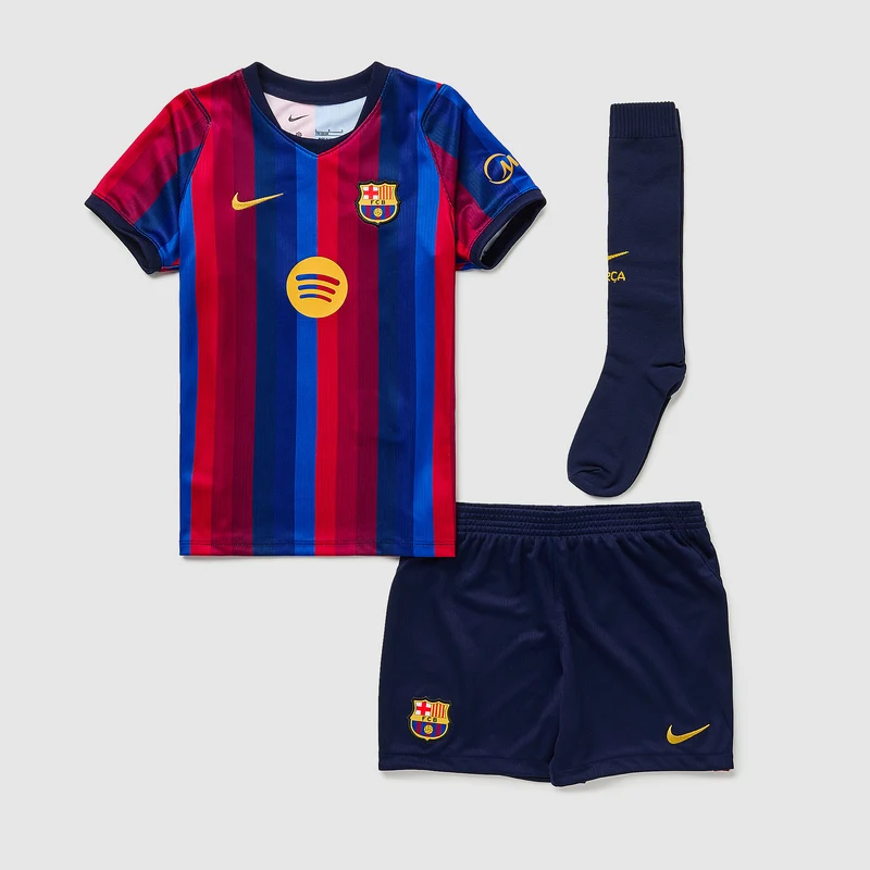 Nike FC Barcelona 26/27 Little Kids Dri-FIT Stadium Home Kit
