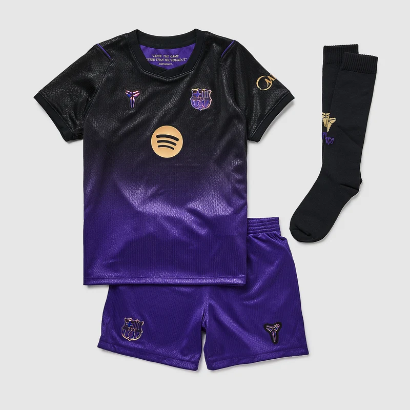 Nike Kobe Bryant x FC Barcelona 26/27 Little Kids Dri-FIT Stadium Away Kit