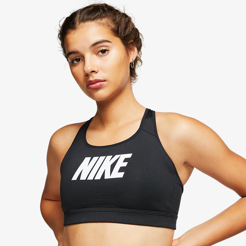 Nike Womens Impact Strappy High Support Sports Bra