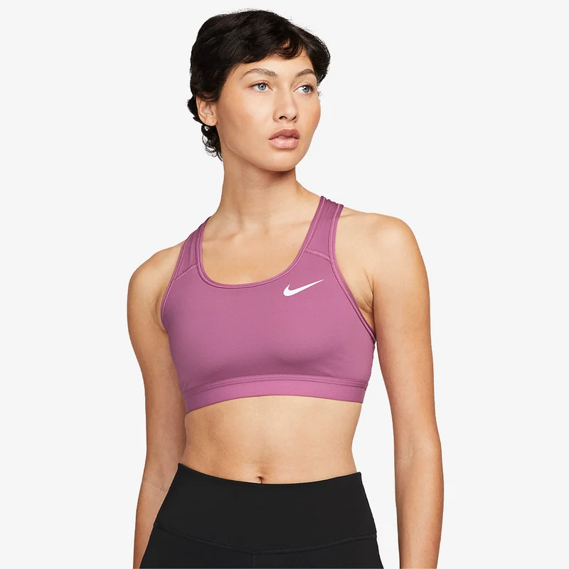 Nike Womens Dri-FIT Swoosh No Padded Sports Bra