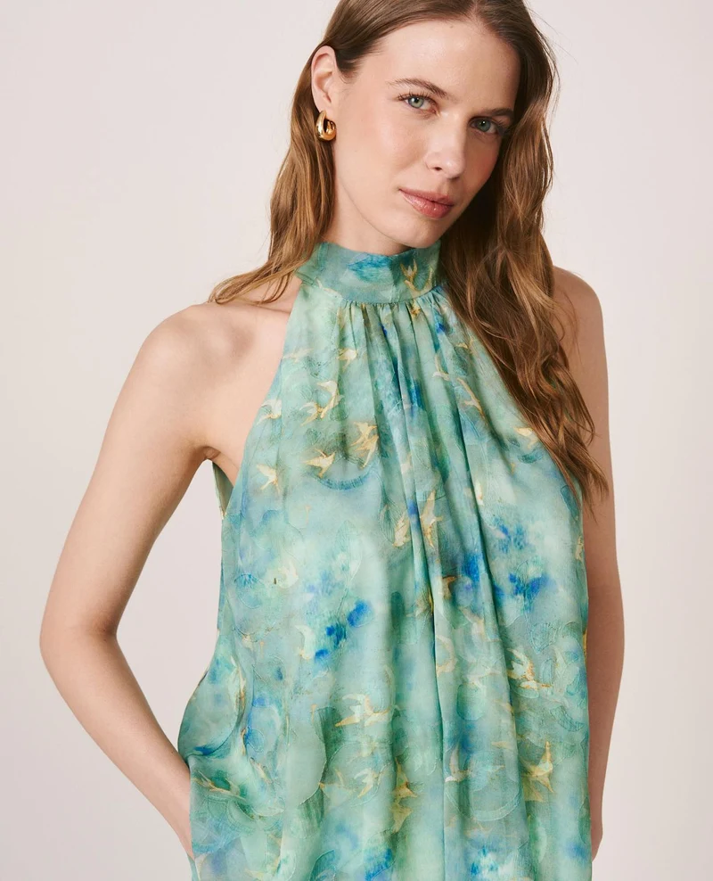 BLUSA HALTER