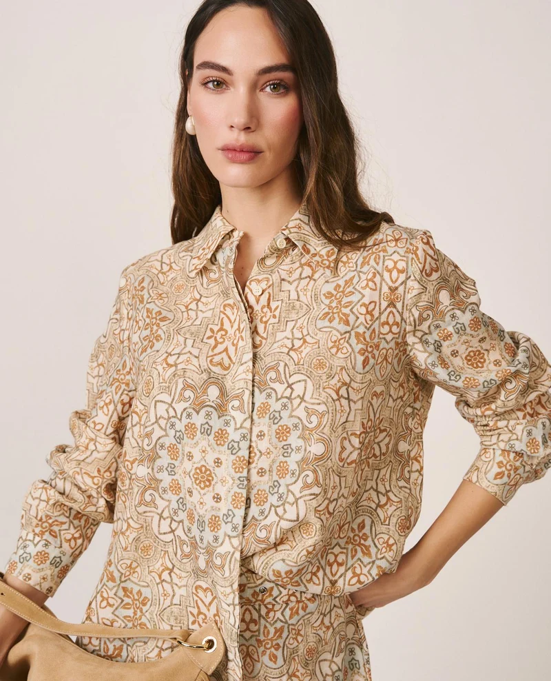 CAMISA ESTAMPADO MOSAICO