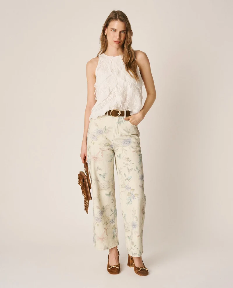 PANTALÓN ESTAMPADO FLORAL