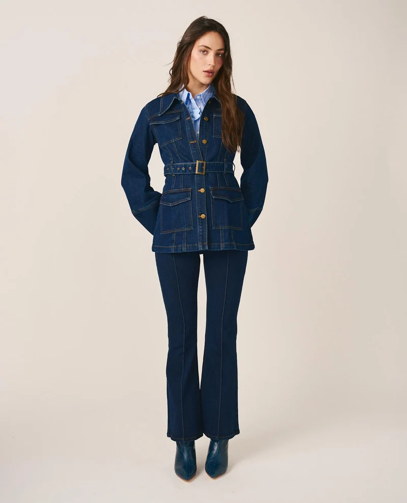 PANTALÓN VAQUERO ACAMPANADO