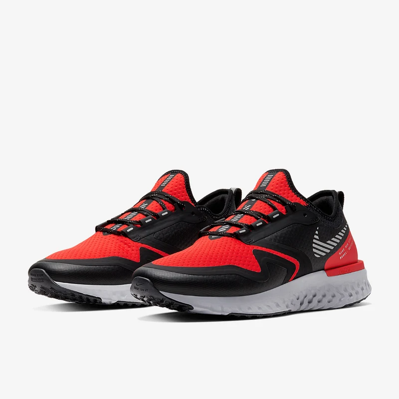 Nike Odyssey React 2 Shield - Ã‚Â Habanero Red/Metallic Silver