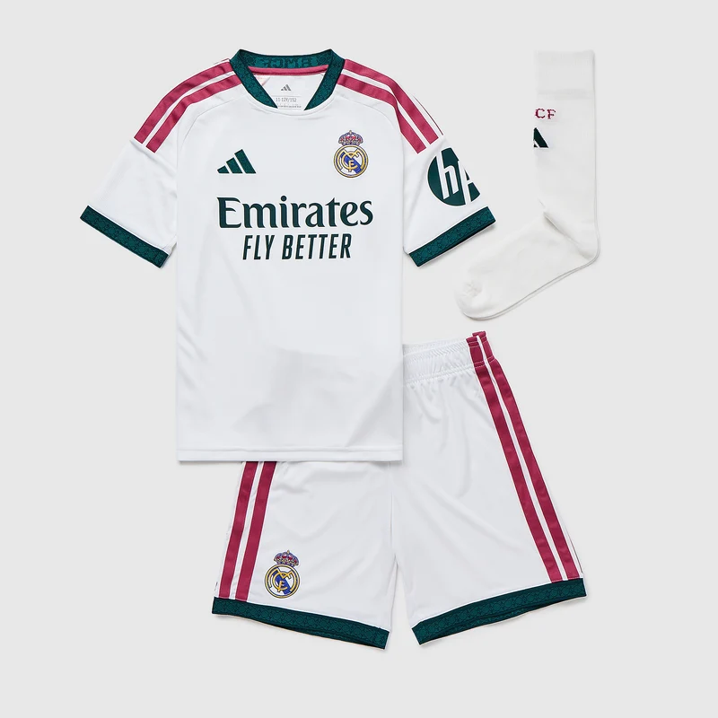Kit adidas Real Madrid 26/27 Primera equipación para niños
