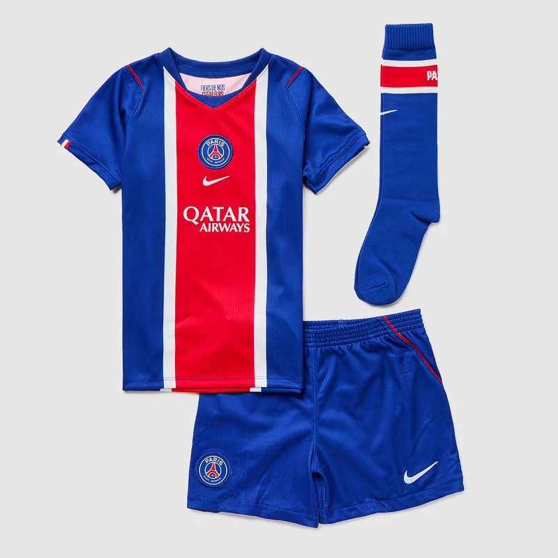 Kit Nike París Saint-Germain 26/27 Dri-FIT Stadium Primera equipación para niños