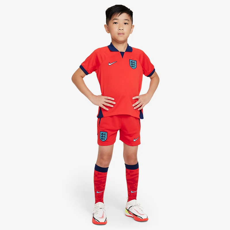 Segunda equipación Nike Inglaterra 22/23 Nike Dri-FIT para niños