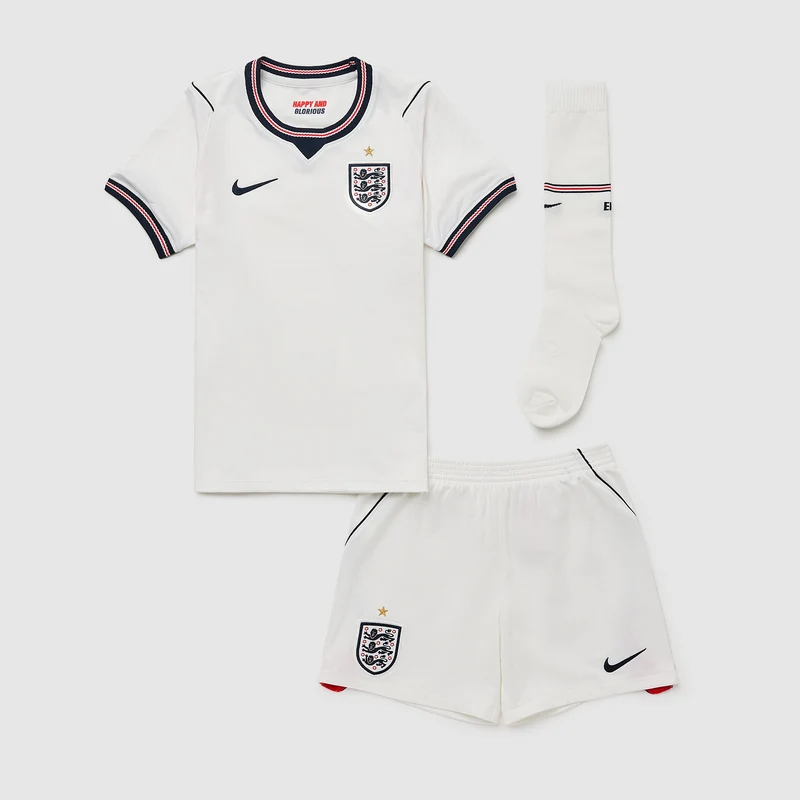 Kit Nike Inglaterra 2026 Dri-FIT Stadium Primera equipación para niños