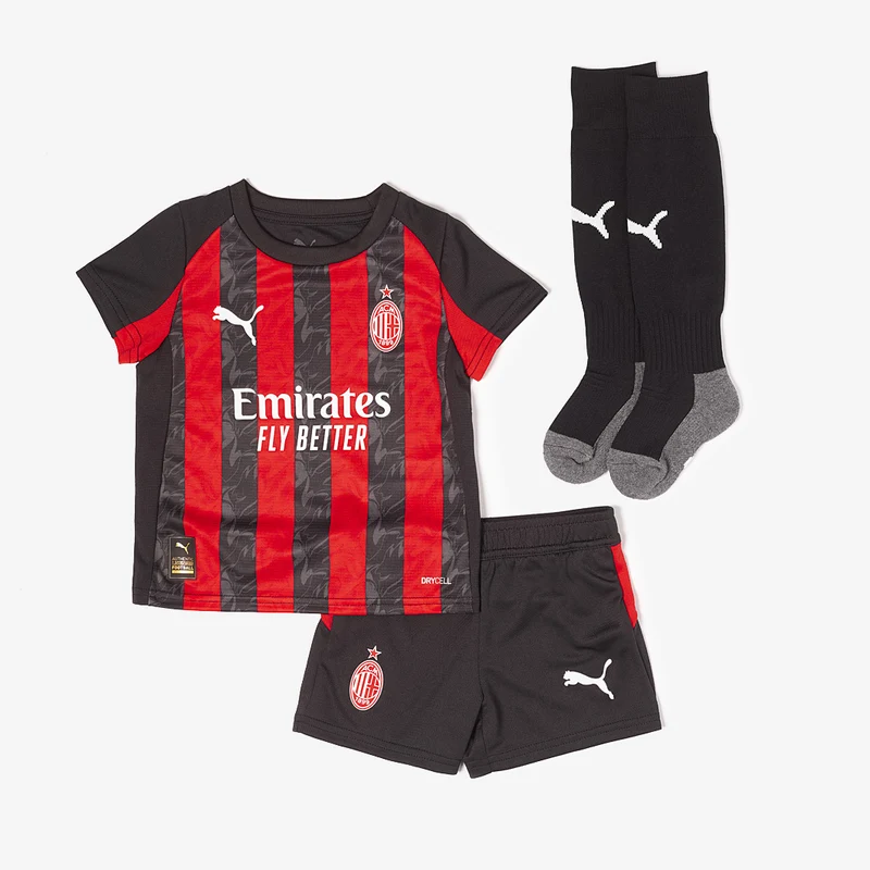 Puma AC Milan 25/26 Little Kids Home Kit