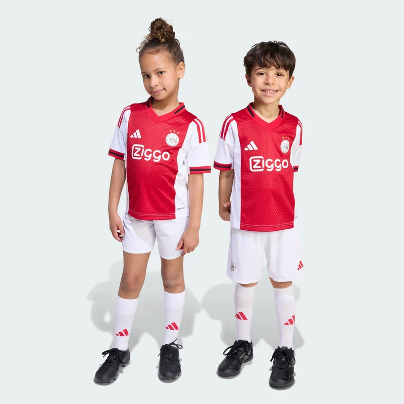 adidas Kids Ajax Amsterdam 25/26 Home Mini Kit Kids