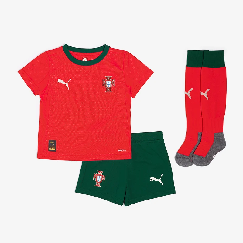 Puma Portugal 2025 Little Kids Home Kit