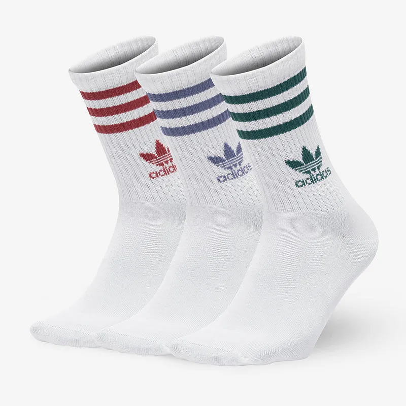 Calcetines adidas Originals Mid Cut 3 Pairs Crew