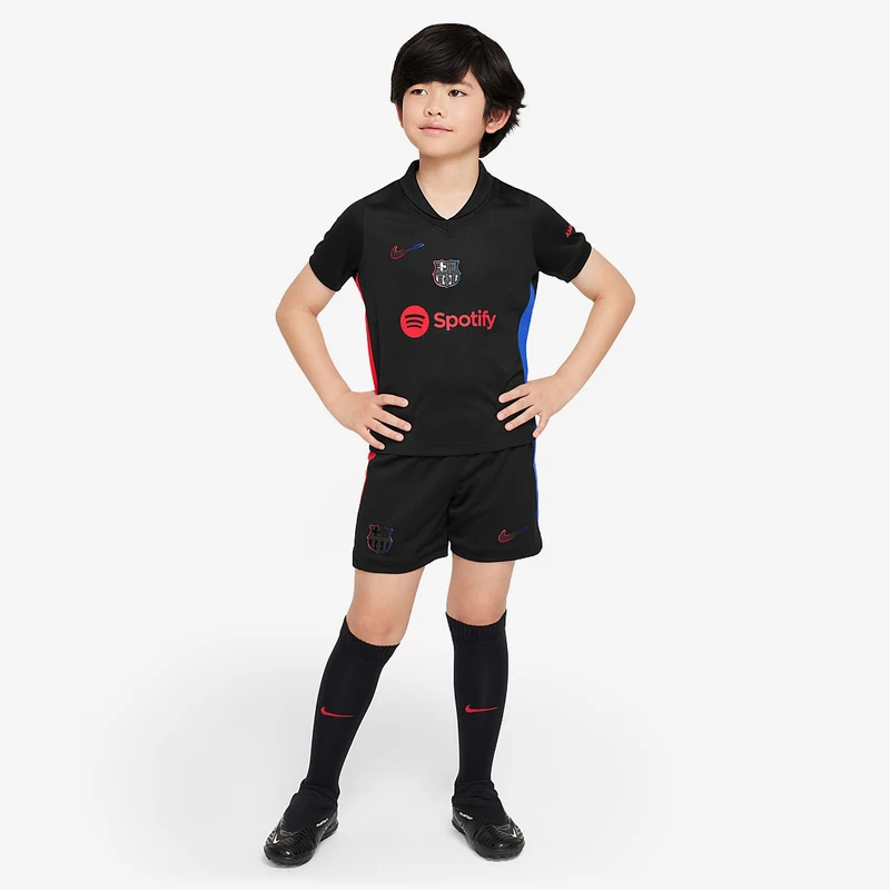 Nike FC Barcelona 24/25 Little Kids Dri-FIT Stadium Away Kit
