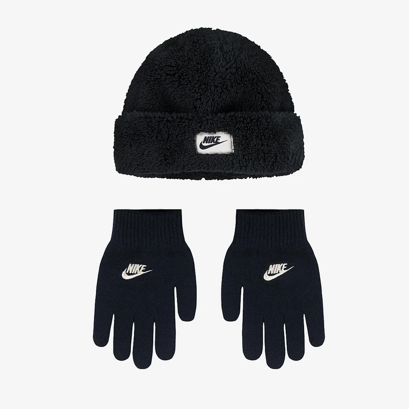 Set de gorro y guantes Nike Sportswear Cozy Rosa para niños (8-15Y)