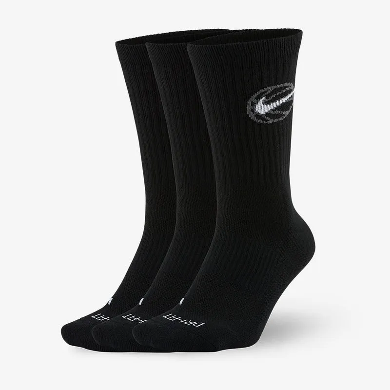 Nike Everyday Crew Socks 3 Pack