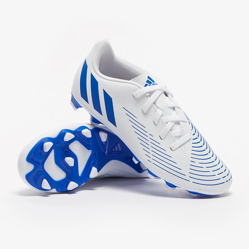 adidas Predator Edge.4 FxG para niños - Blanco/Hi