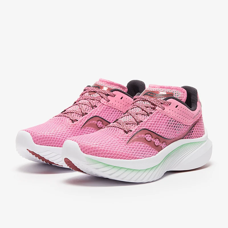 Saucony Kinvara 14 para mujer - Blanco/Grava