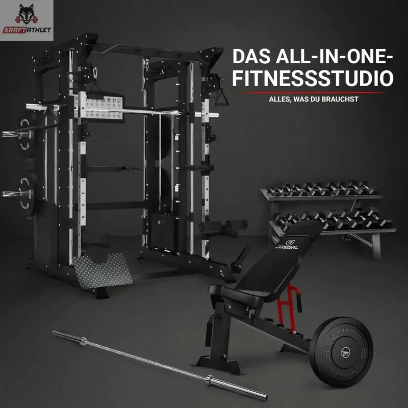 DAS ALL-IN-ONE-FITNESSSTUDIO – ALLES, WAS DU BRAUCHST Titanium Strength
