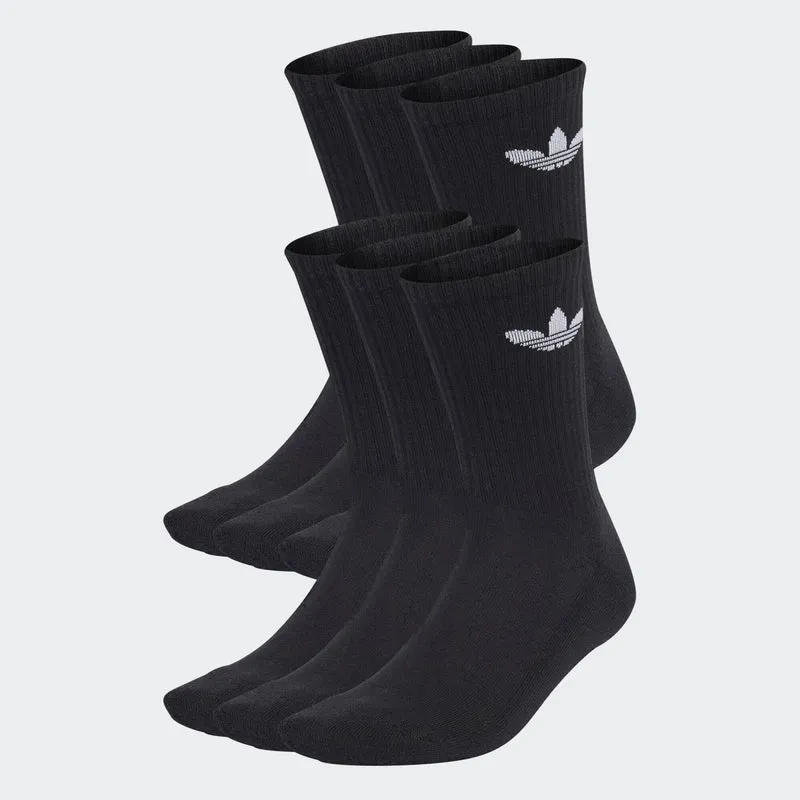 Calcetines adidas Originals Unisex Trefoil Cushion Crew 6 Pares