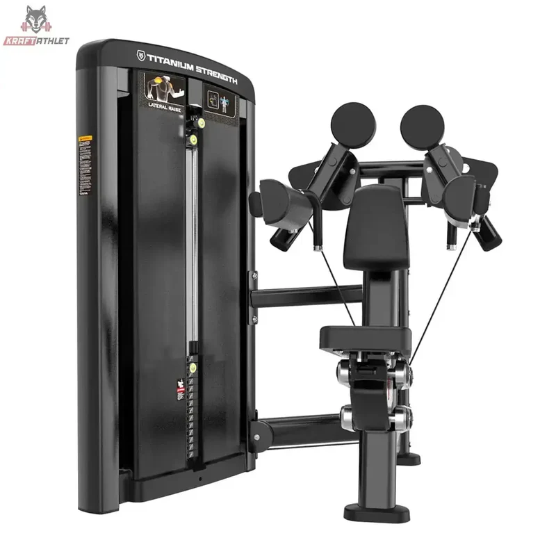 Gewichtsselektierte einarmige Seithebemaschine Titanium Strength Genesis Series
