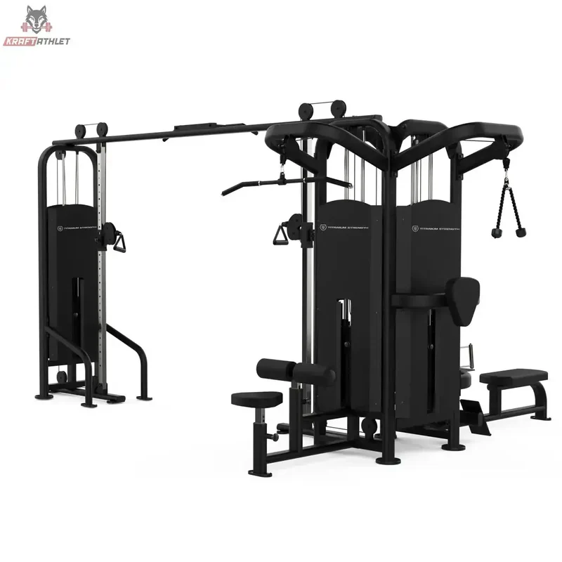 Multifunktionsgerät 5 Stationen Titanium Strength Black Series