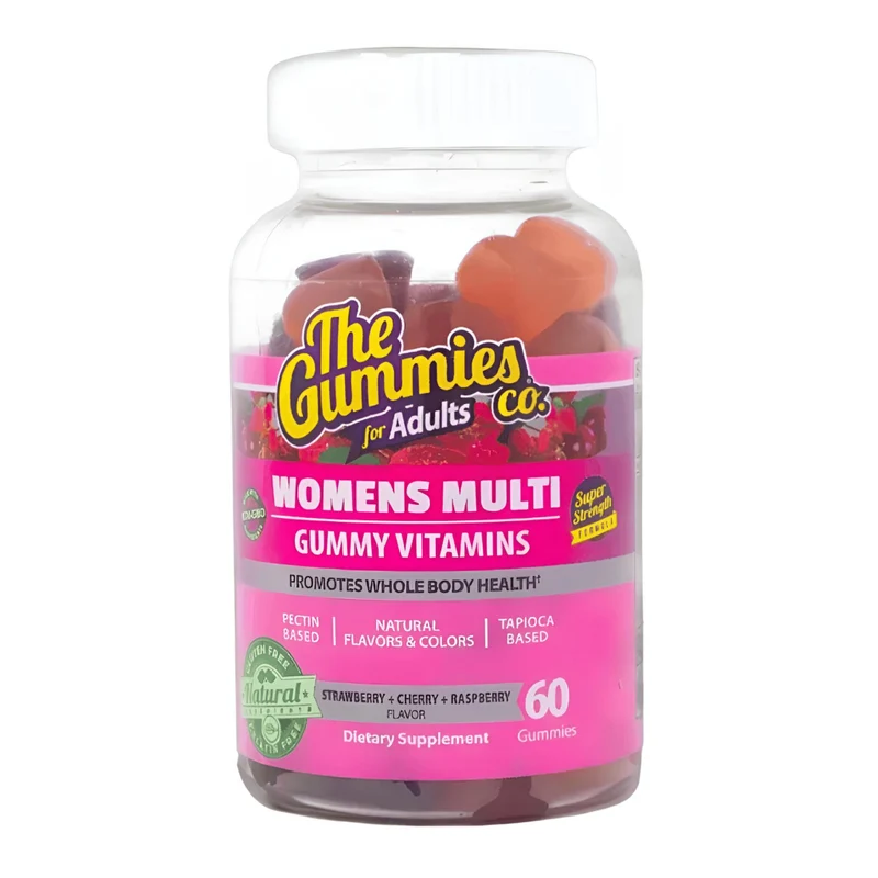 The Gummies Suplemento Alimenticio Multivitamínico Womens Multi Cereza, 60 Gomitas