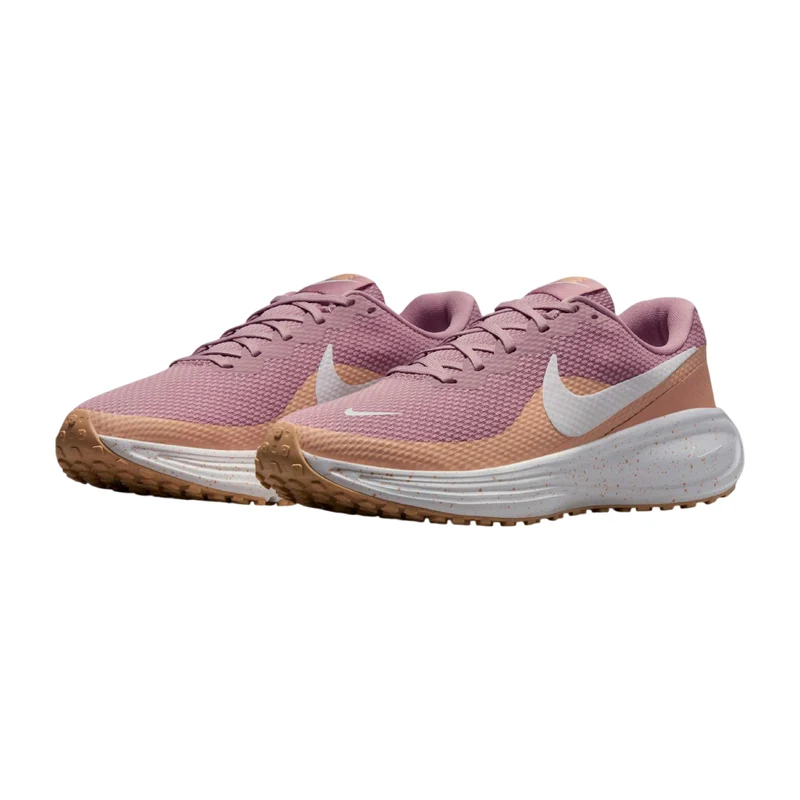 Nike Tenis Revolution 8 Rosa/Crema, para Mujer