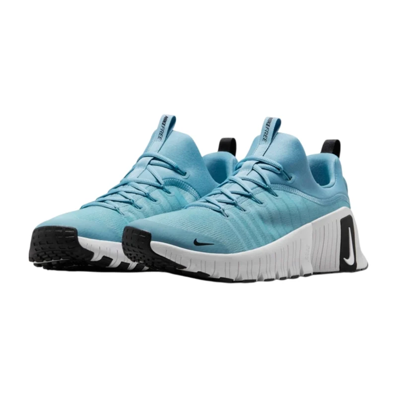 Nike Tenis Free Metcon 6 Celeste/Blanco, para Hombre