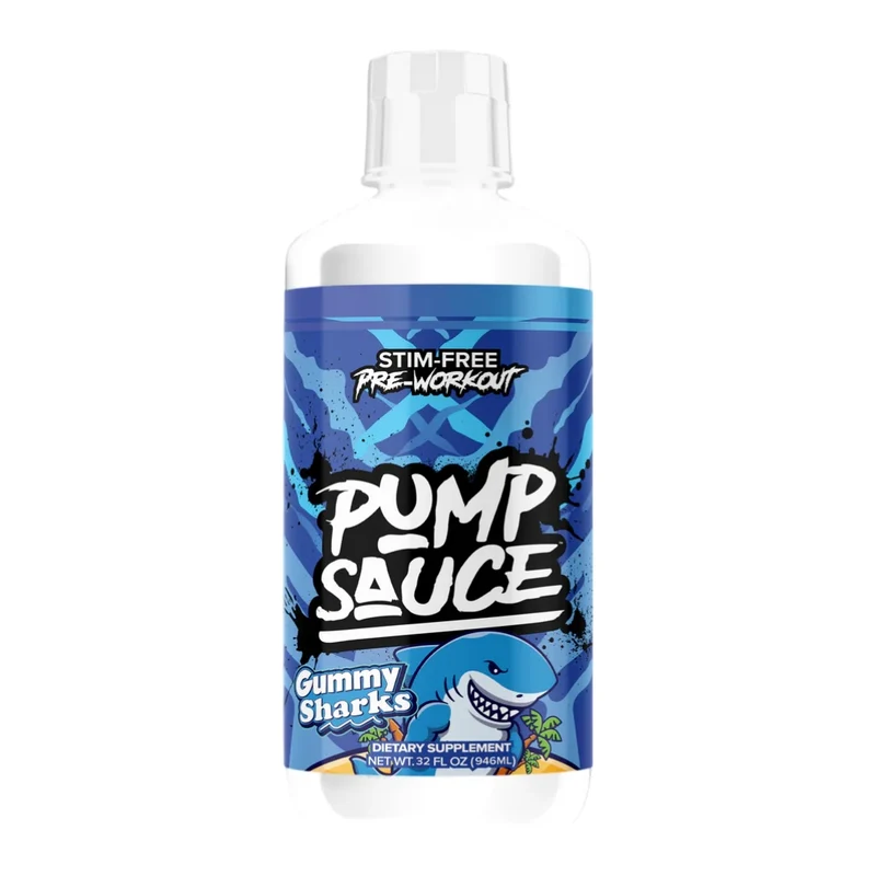 Pump Sauce Bebida Deportiva Pre-Working Sin Cafeína, 32 Onzas