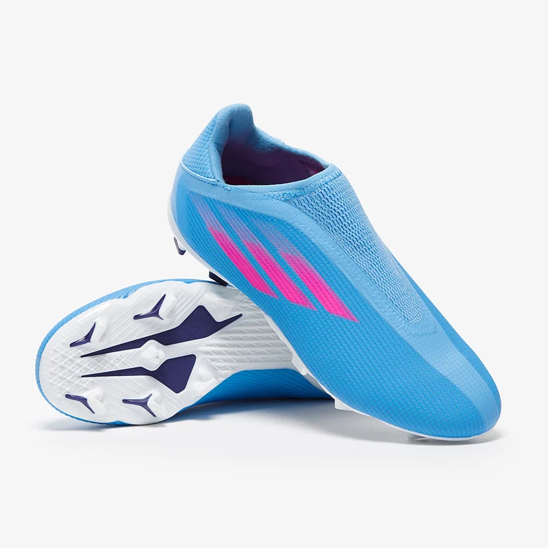 adidas X Speedflow.3 Sin Cordones FG para niños