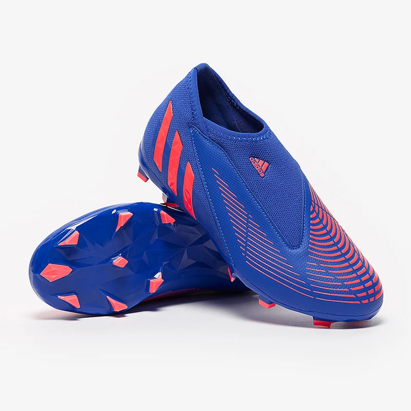 adidas Predator Edge.3 Sin Cordones FG para niños - Hi/Turbo/Hi